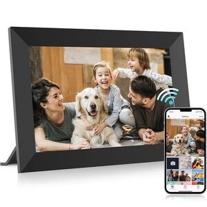 New Uhale 10.1” WiFi Digital Picture Frame 32GB Touchscreen IPS HD 102KZ